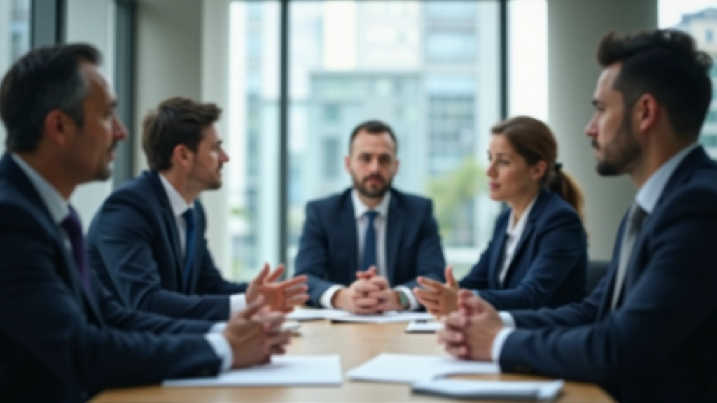 Team discussion about unlocking agreement through strategic questioning techniques